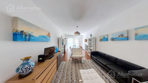Venta Depto 3 Amb Al Frente En 7mo Piso, Super Luminoso Y Amplio