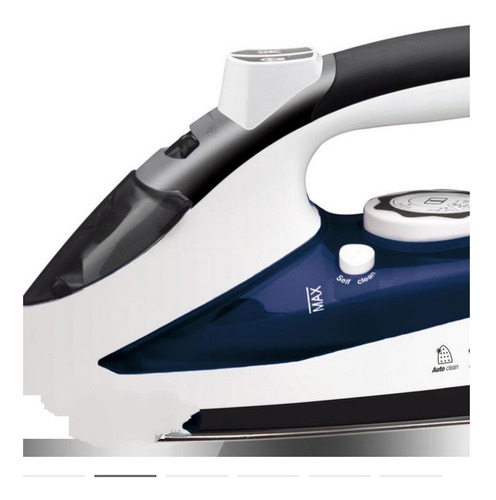 Imagen 2 de 5 de Plancha A Vapor 2200 W Blanco/azul Md3507017