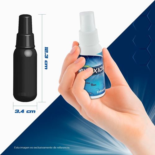Imagen 4 de 8 de Minoxidil 5% Tratamiento Crecimiento Cabello Y Barba 60ml