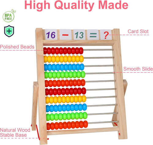 Kidwill Juguete De Aprendizaje De Matemáticas Preescolar, Áb