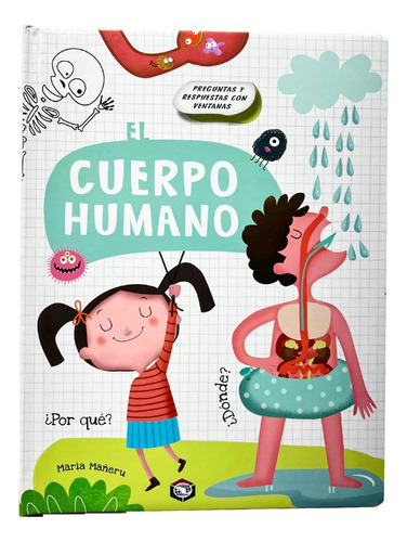 Libro Del El Cuerpo Humano, Libro Infantil Interactivo