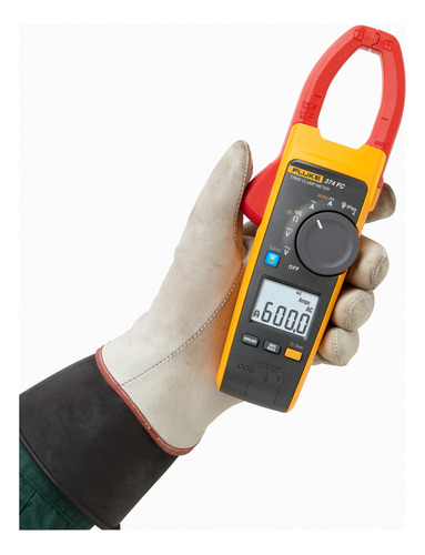 Fluke-374-fc Pinza Amperimétrica 600a Ac/dc Con Comunicación