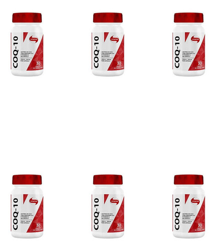 Imagem 1 de 1 de Vitafor Coenzima Q10 C/30 Caps (kit C/06)