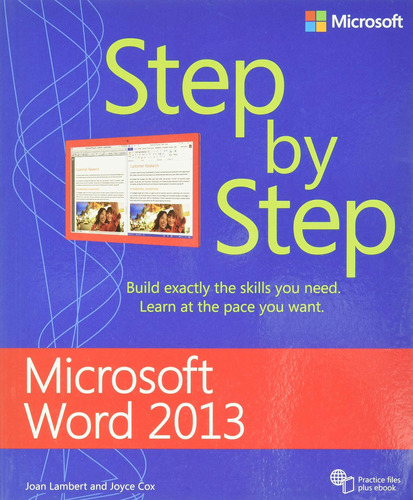 Libro:  Microsoft Word 2013 Step By Step