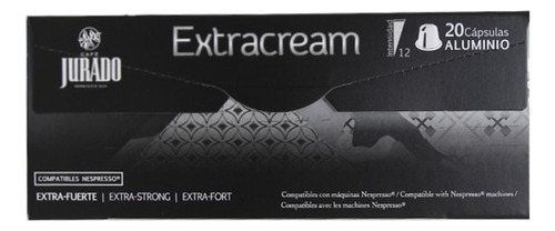80 Cápsulas De Cafe Extracream (café Jurado)