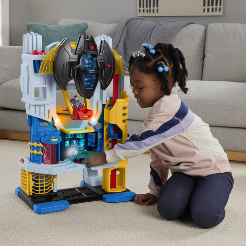 Imaginext Dc Super Friends Set Juego Ultimate Headquarters Multicolor