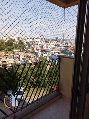 Imagem 10 de 21 de Apartamento Com 3 Dormitórios Para Alugar, 62 M² Por R$ 1.300,00/mês - Jardim Veloso - Osasco/sp - Ap1584