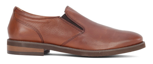 Zapatos Flats Vestir Hombre Piel Brandy Moderof 2310501 Gnv®