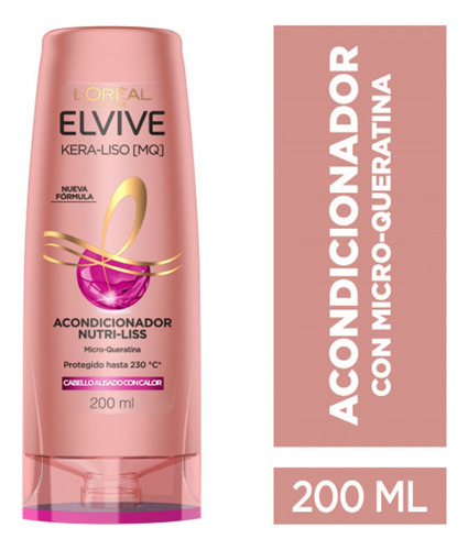 Acondicionador Elvive L´oréal Paris Keraliso 230° Mk X 200ml