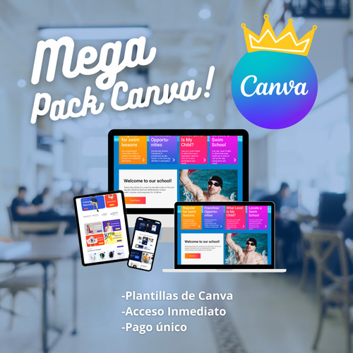 Plantillas Canva - Pack X 70 - Varias Propuestas