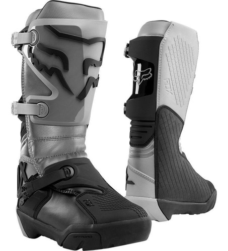 Botas Moto Comp X Gris 2020 Fox. Motocross Mx Talla 9