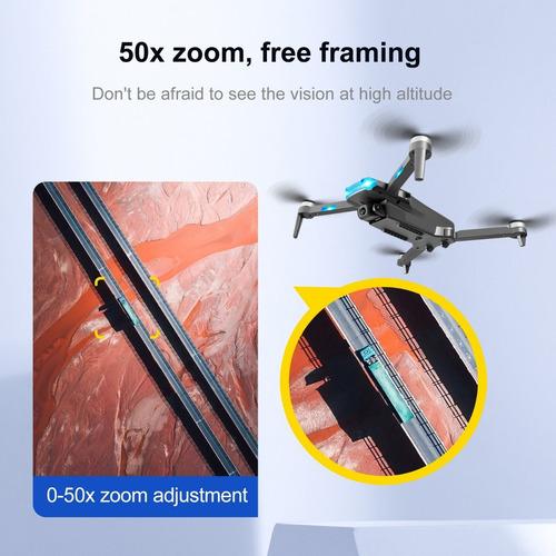 Ylrc S106 Rc Drone Con Cámara 8k Gps 5gwifi Flujo Óptico