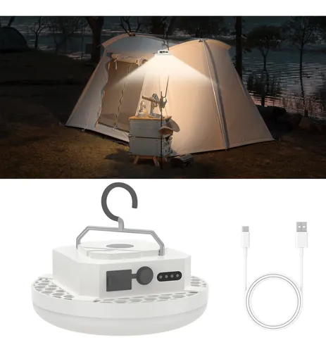Linterna Led Recargable De 10500 Mah Con 4000 Lumenes, Ipx5,