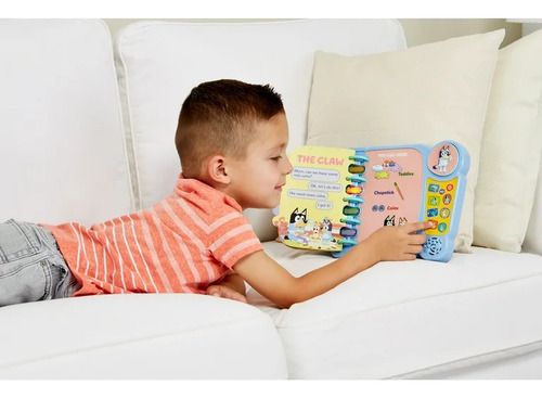 Bluey Libro Interactivo +de 400 Melodías,frases Y Más Vtech