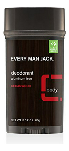Desodorante Every Man Jack, 3.0 Oz.