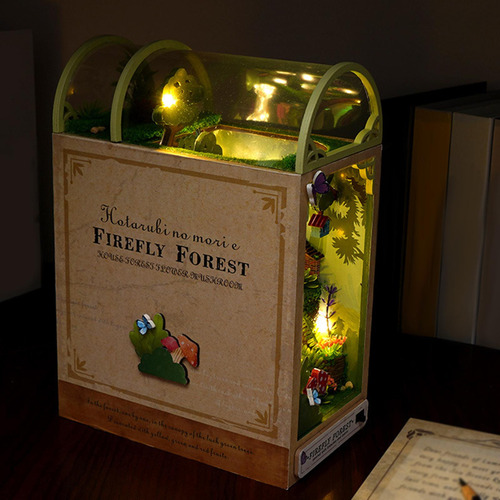 Kit De Miniatura De Quebra-cabeça 3d Booknook, Casa De