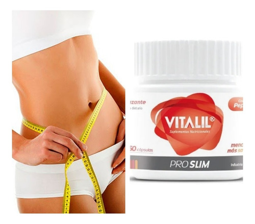 Pro Slim Adelgazante Vitalil Linfar Peptonas Quemador Grasa