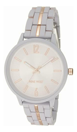 Reloj Nine West Para Dama Material Acero Color Brazalete