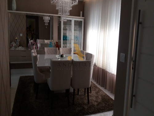 Imagem 5 de 30 de Venda-concetto Nero - Casa Triplex, 408m² Decorada, 4 Suites, Piscina, Espaço Gourmet, Dependências. Excelente Infra No Condomínio. Agende Visita. - Sqa1543i - 34416435