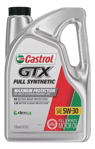 Aceite Sintetico Castrol Gtx 5w30 Garrafa Made In Usa 