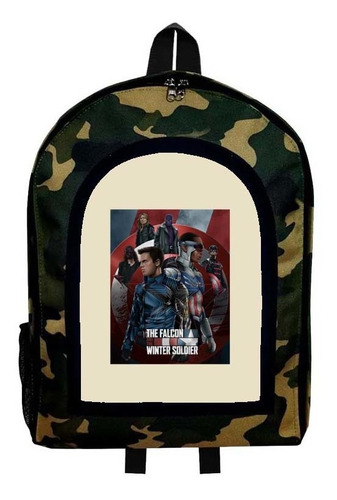 Mochila Camuflada Winter Soldier Nueva Colección Modelo 30