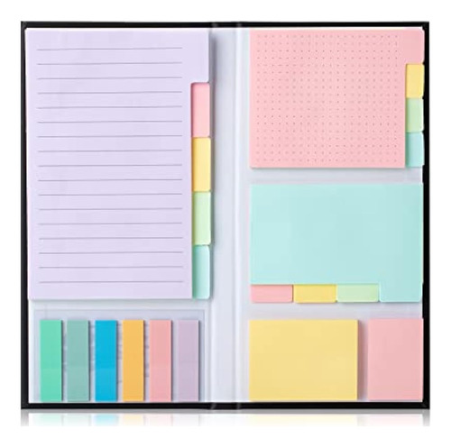 Mr. Pen- Sticky Notes Set, 410 Pack, Colores Pastel, Sticky 