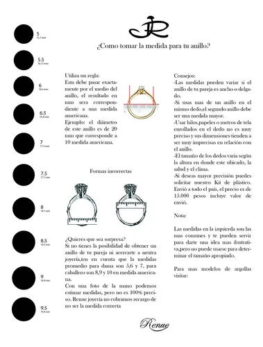 Argolla Matrimonial En Cruz : Plata 950, Zircón.