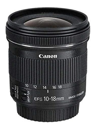 Imagen 1 de 4 de Canon Ef-s 10-18mm Es Una Lente Stm
