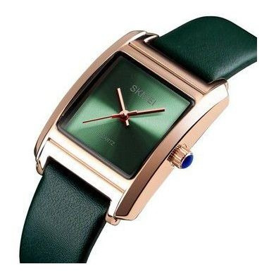 Relógio Feminino Skmei Analógico 1432 - Verde E Rose