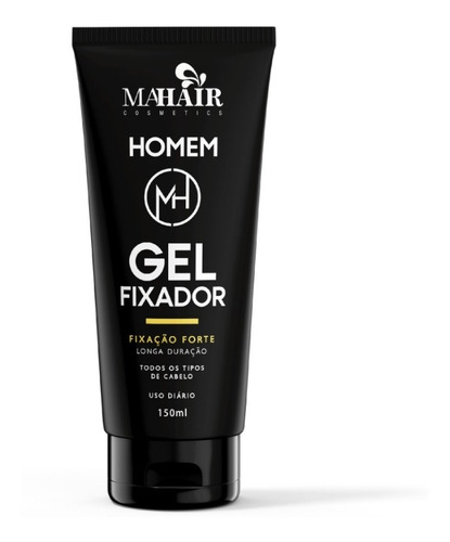 12 Produtos Gel Fixador  Linha Homem Mahair 200g 