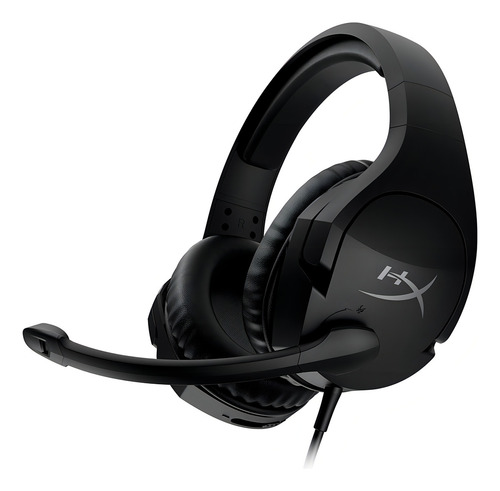 Audífonos Hyperx Cloud Stinger S 7.1 Con Micrófono Negro Sin Luz - Excelente (Reacondicionado)