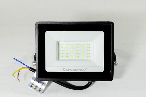 Reflector Led 30w 220v Verde O Azul P/ Exterior O Interior