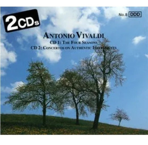 Antonio Vivaldi - The Four Seasons - 2 Cd's - Importado!!!