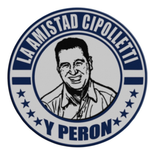 Parche Termoadhesivo Peron Y La Amistad Cipolletti