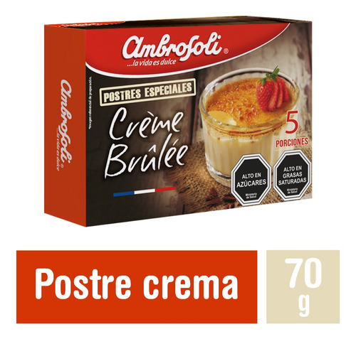 Ambrosoli Due Creme Brullee 70 Gr