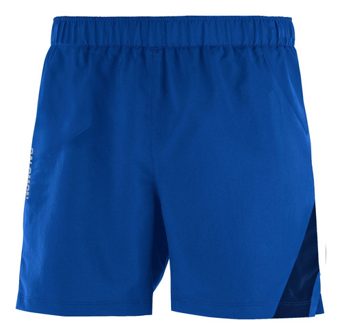 Short Salomon 4 Way 7  Azul Hombre