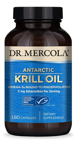 Aceite De Krill - Dr. Mercola. - U - Unidad A $3444