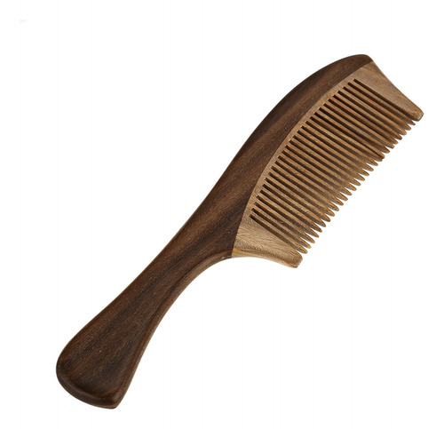 Comb Comb Pc. Madera De Sándalo Natural Hecha A Mano