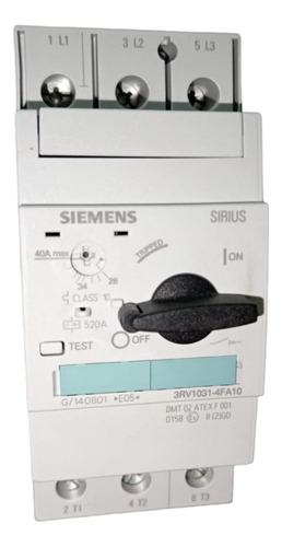 Guarda Motor Siemens 28-40a Sirius 3rv1031-4fa10