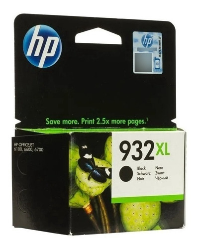 Tintas Hp 932xl Negro Sellada Fuera De Fecha Garantizada