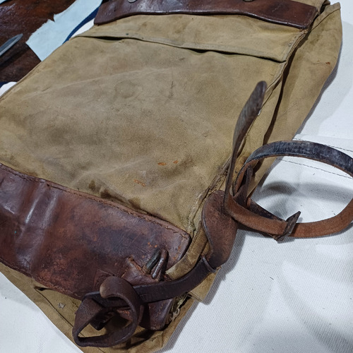 Antigua Mochila De Llanura De Rezagos Militares (Usado)