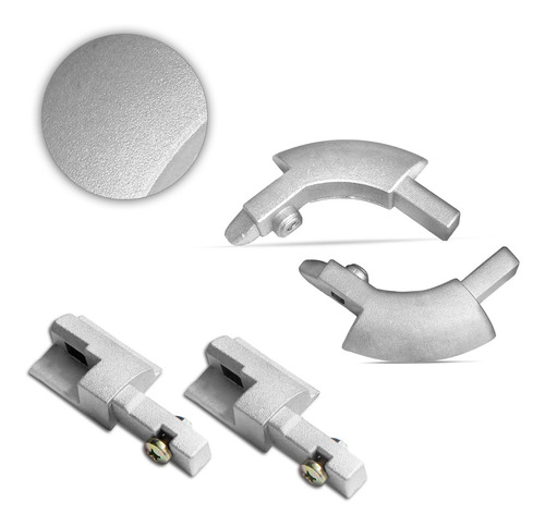 Imagem 5 de 5 de Kit Cantoneira Oval 13° Oroch Ct192 Capota Flash Cover
