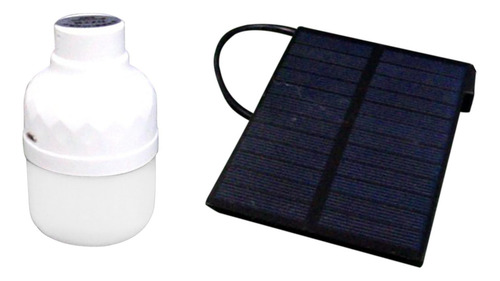 Lámpara Colgante De Mochilero Para Acampar Con Panel Solar