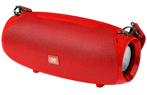 Speaker Mox 20w C/ Bluetooth Rádio Fm E Auxiliar  Vermelho