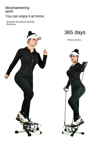 Yoga Fitness Mini Stepper Con Banda De Resistencia
