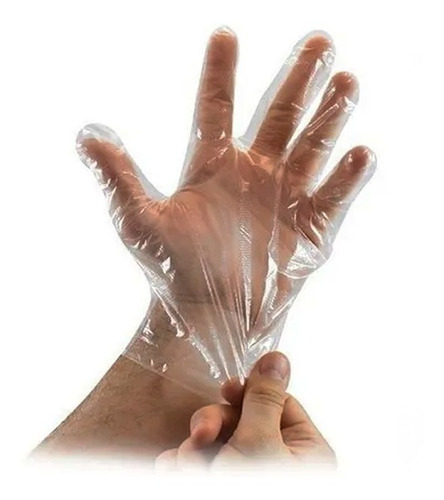 Guantes Transparentes Desechables X 500 Unidades