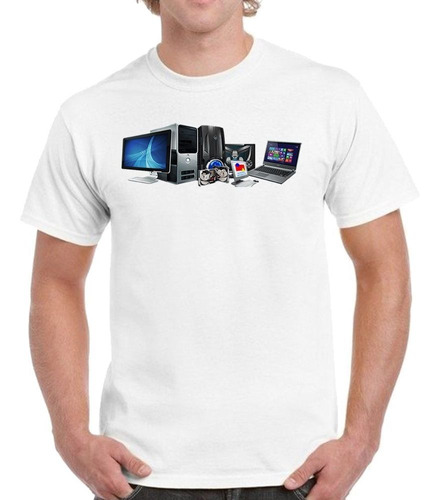 Remera De Hombre Equipos Informatica Reparacion