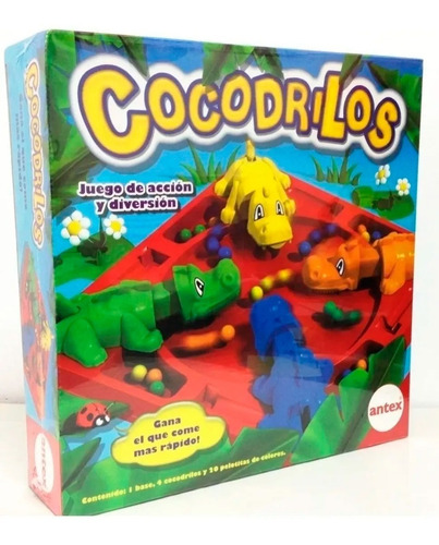 Imagen 1 de 2 de Juego De Mesa Cocodrilos Antex 4328 E. N.
