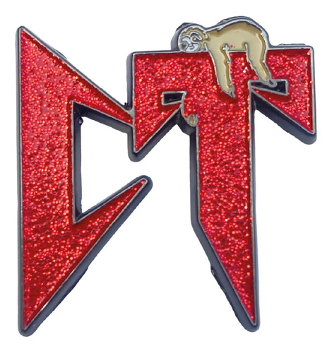 Pin Broche Ct Rojo Brillo Belico Corridos Tumbados Gorra 