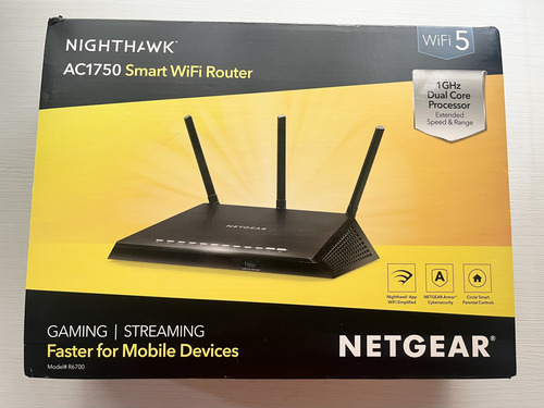 Router Netgear Nighthawk R6700 Ac1750 1.75gpbs 1ghz Dual (Usado)